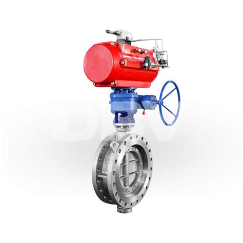 High Performance Triple Offset Butterfly Valve With Pneumatic Control