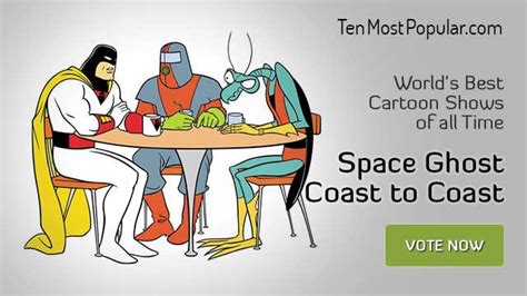 Space Ghost Coast To Coast Is Selected By The Users As World S Greatest Cartoon Series