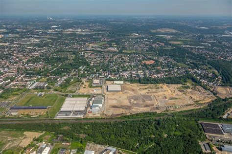 Luftaufnahme Gelsenkirchen Gelände des künftigen Industriepark