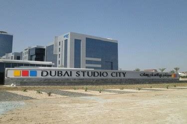 Dubai Studio City Plots location map in Dubai Studio City