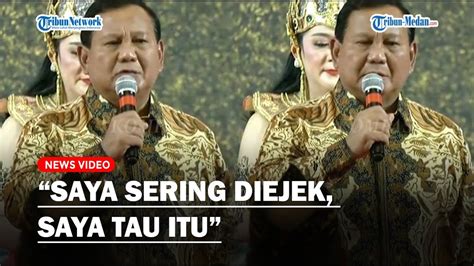 Prabowo Sentil Pihak Yang Ejek Dirinya Saat Ingin Rangkul Semua Pihak