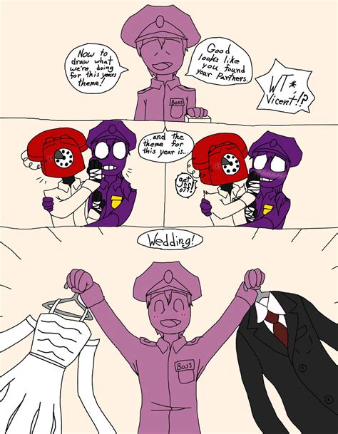 FNAF-Phone Guy xPurple Guy comic 2(colored) by Silvertyrant98x on DeviantArt