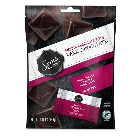 Sam S Choice Dark Chocolate Smooth Chocolate Bites Oz Delivery