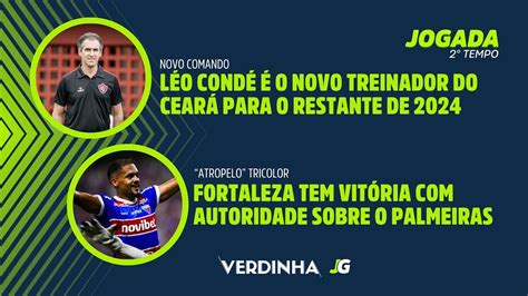 LÉo CondÉ É O Novo Treinador Do CearÁ Fortaleza Tem VitÓria Com