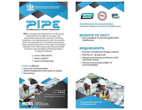 Pipe Plumbing Skills Training Programme Mydns