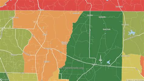 The Safest And Most Dangerous Places In Oak Grove Fl Crime Maps And