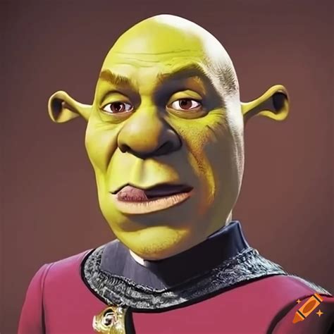 Shrek And Captain Picard Mashup Artwork On Craiyon