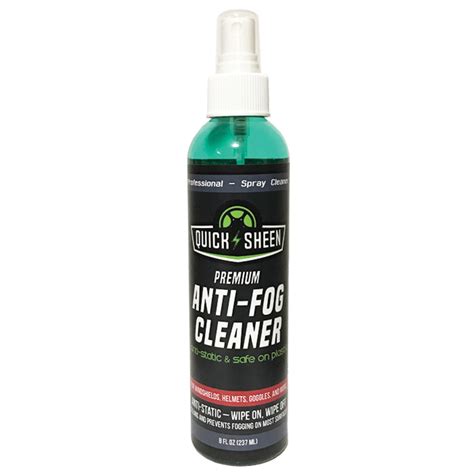 Anti-Fog Spray Cleaner (8oz) - Quick Sheen - Metal Polish & Sealer