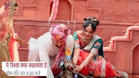 Yeh Rishta Kya Kehlata Hai Twist Charu Aur Dev Ne Ki Gangaur Ki Pooja