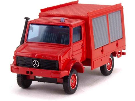 Mercedes Unimog Pompiers Solido Autos Miniatures Tacot