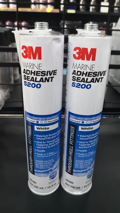 3m 5200 Marine Adhesive Sealant Black White 295ml Lazada