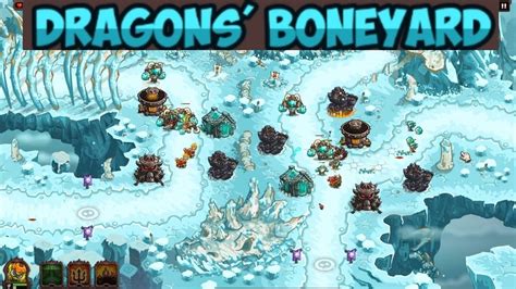 Kingdom Rush Vengeance Dragons Boneyard Veteran Youtube