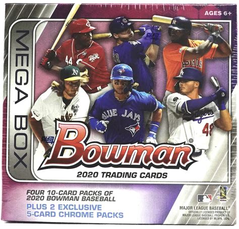 2020 Bowman Baseball Mega Box DA Card World