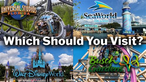 The Florida Park Showdown Walt Disney World Vs Universal Vs Seaworld