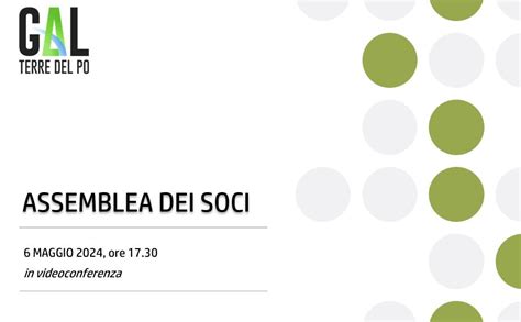 ASSEMBLEA DEI SOCI GAL Terre Del Po