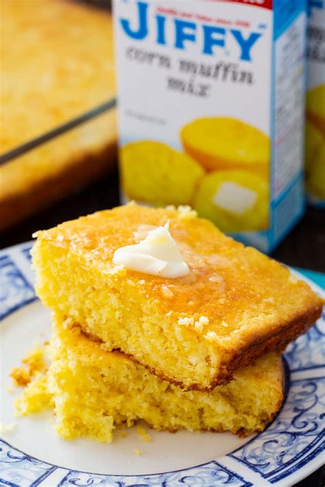 Hot Water Cornbread With Jiffy Cornbread Mix A mexican cornbread will ...