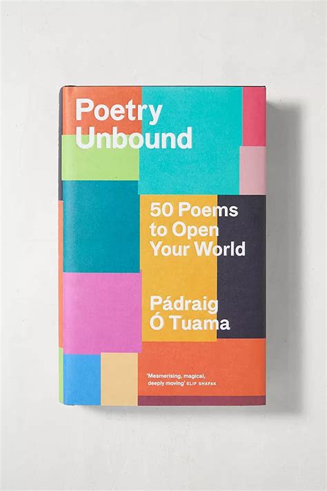 Pádraig Ó Tuama „poetry Unbound 50 Poems To Open Your World Urban