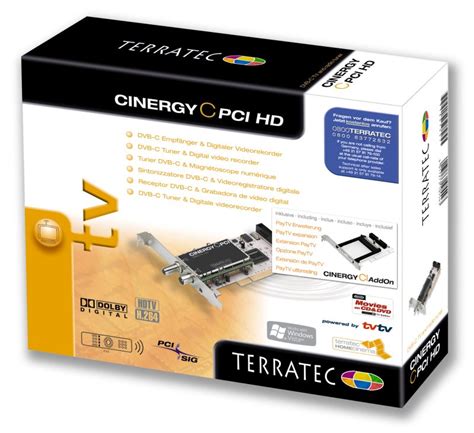 Terratec Ultron Info Receiver Cinergy C PCI HD CI Images