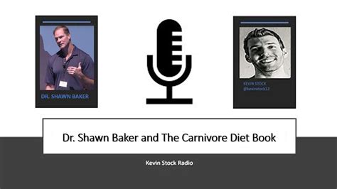 Dr Shawn Baker The Carnivore Diet Book Youtube