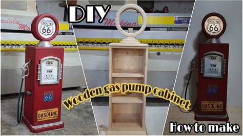 Making An Old Gas Pump Cabinet From Wood Woodworking Ahşaptan