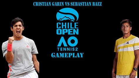 Cristian Garin Vs Sebastian Baez 🏆 ⚽ Chile Open 2 03 2023 🎮 Gameplay