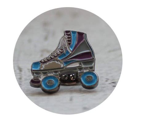 Roller Skate Enamel Lapel Pin