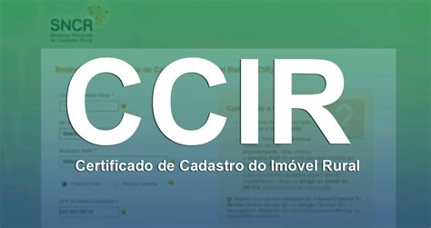 Incra Inicia Emiss O Do Certificado De Cadastro De Im Vel Rural