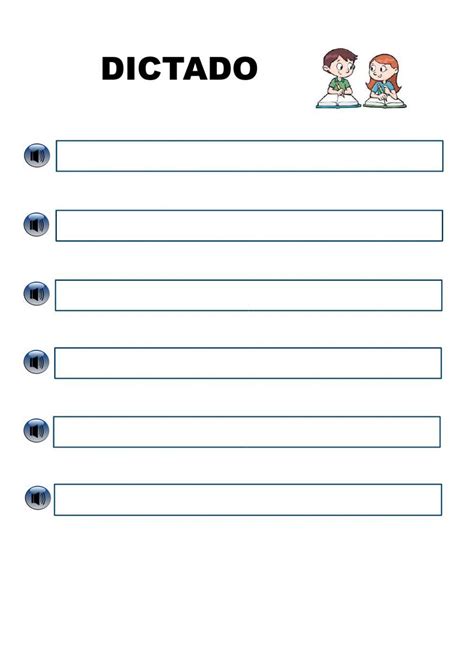 Dictado Worksheet For 4º Live Worksheets
