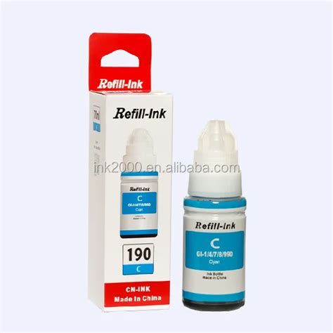 Gi 790 Refill Ink Suitable For Canon Pixma G Series Tank System