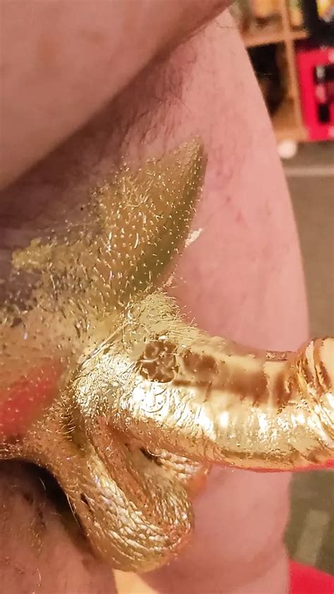 Gold Penis With Gold Balls Xhamster