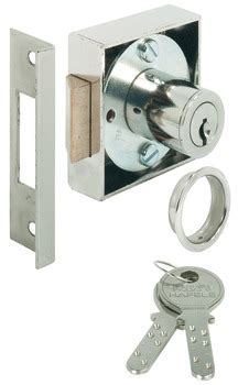 Spring Bolt Rim Lock With Kaba Cylinder Customised Standard Profile