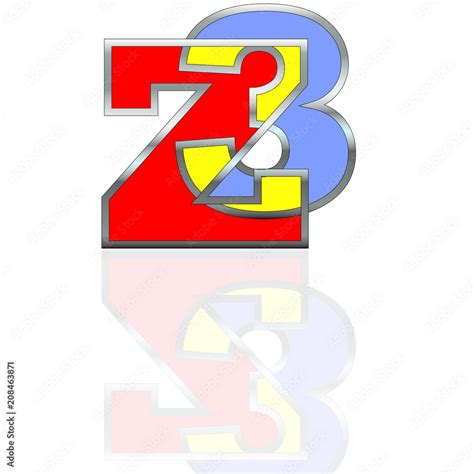 Z3 RGB Stock Vector | Adobe Stock