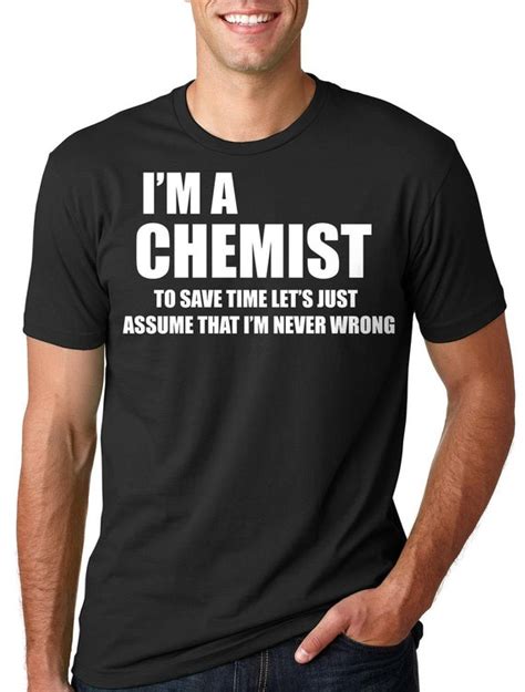 Funny Chemistry Shirts