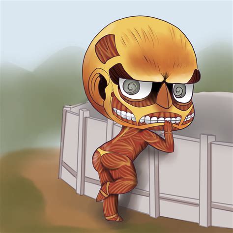 Shingeki No Kyojin Attack On Titan Chibi Titan By The Laureanne On