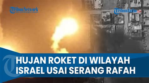 Balas Serangan Rafah Militan Palestina Bersatu Luncurkan Serangan