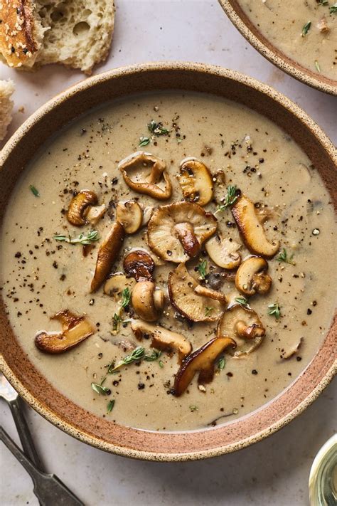 Easy Cream Of Mushroom Soup • Olive And Mango Recipe Healthy Soup Recipes Mushroom Soup