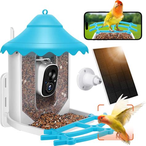 Amazon Sherem Smart Hummingbird Feeder With Camera Smart AI