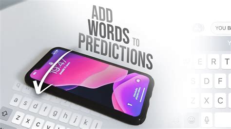 How To Add Words To Iphone Predictive Text Tutorial Youtube