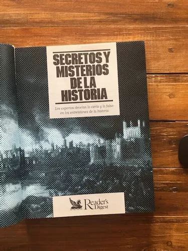 Secretos Y Misterios De La Historia Lo Que Los Investigado Envío Gratis