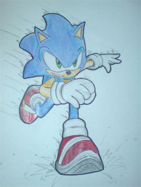 Sonic Pencil Drawing