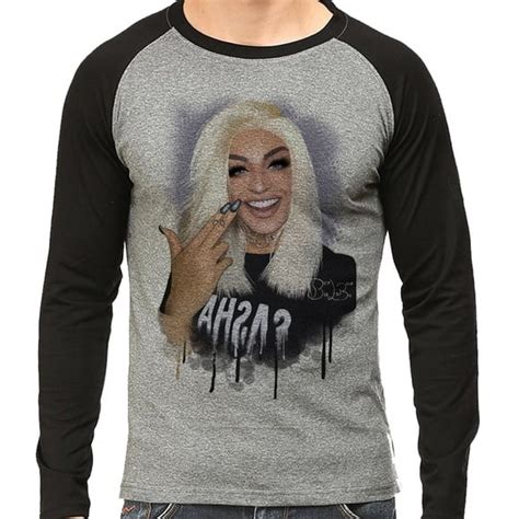 Camiseta Pabllo Vittar Fanart Raglan Mescla Elo7