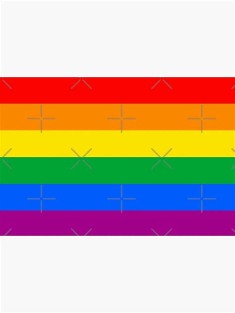 Traditional Lgbtq Pride Flag Poster For Sale By Identipride Redbubble