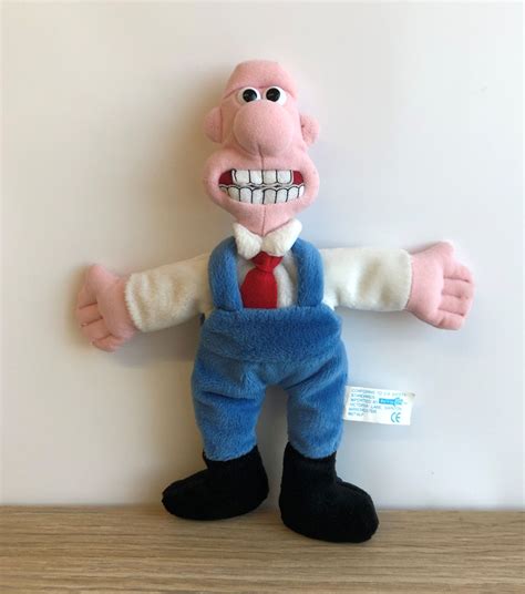 Vintage1989 Wallace And Gromit Wallace In Dungarees 10 Etsy UK Toys