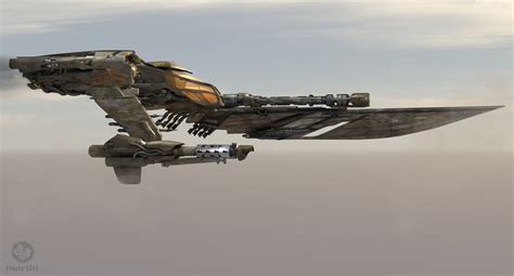 Jim Martin Concept Art: Space Fighter