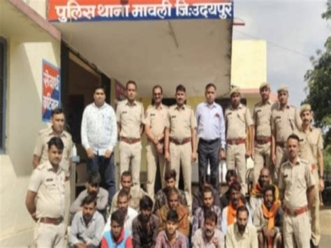 Udaipur Police Caught History Sheeter And Hardcore 408 Miscreants For