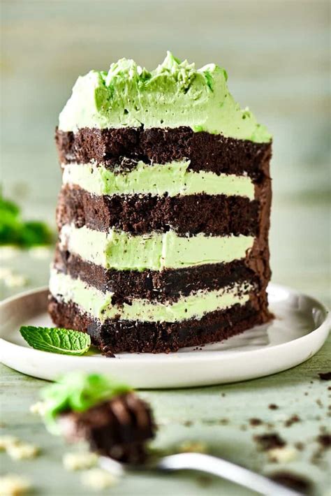 Mint Chocolate Chip Cake The Big Mans World