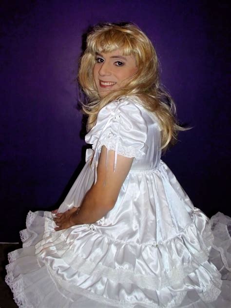 White Sissy Dress I Feel So Happy Wearing This Cute Dress