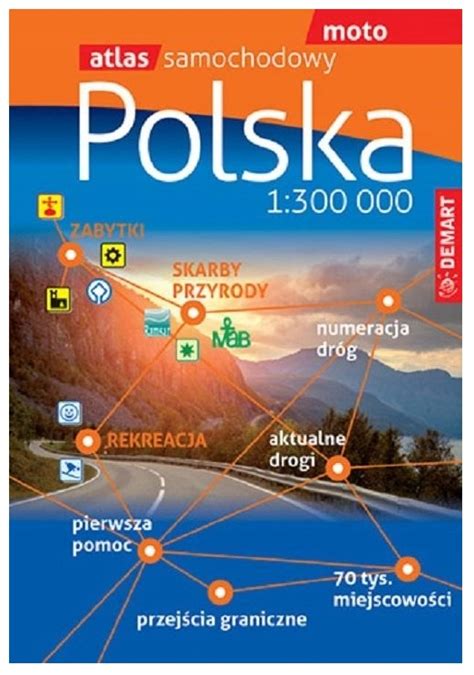 Atlas Samochodowy Polska Drogowy Demart Stron Mapa