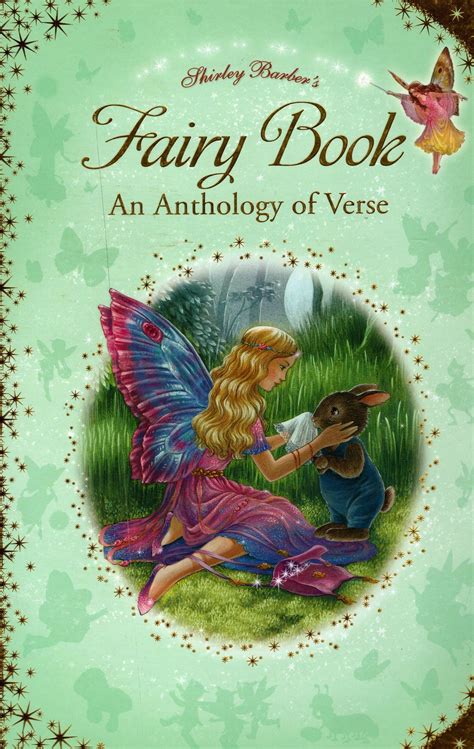 Shirley Barber Original Vintage Fairy Verses Book Cover Fairyland Elves