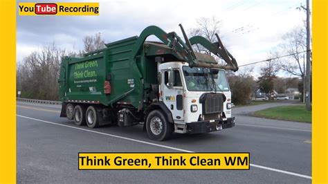 Think Green Think Clean Wm Youtube Recording Youtube